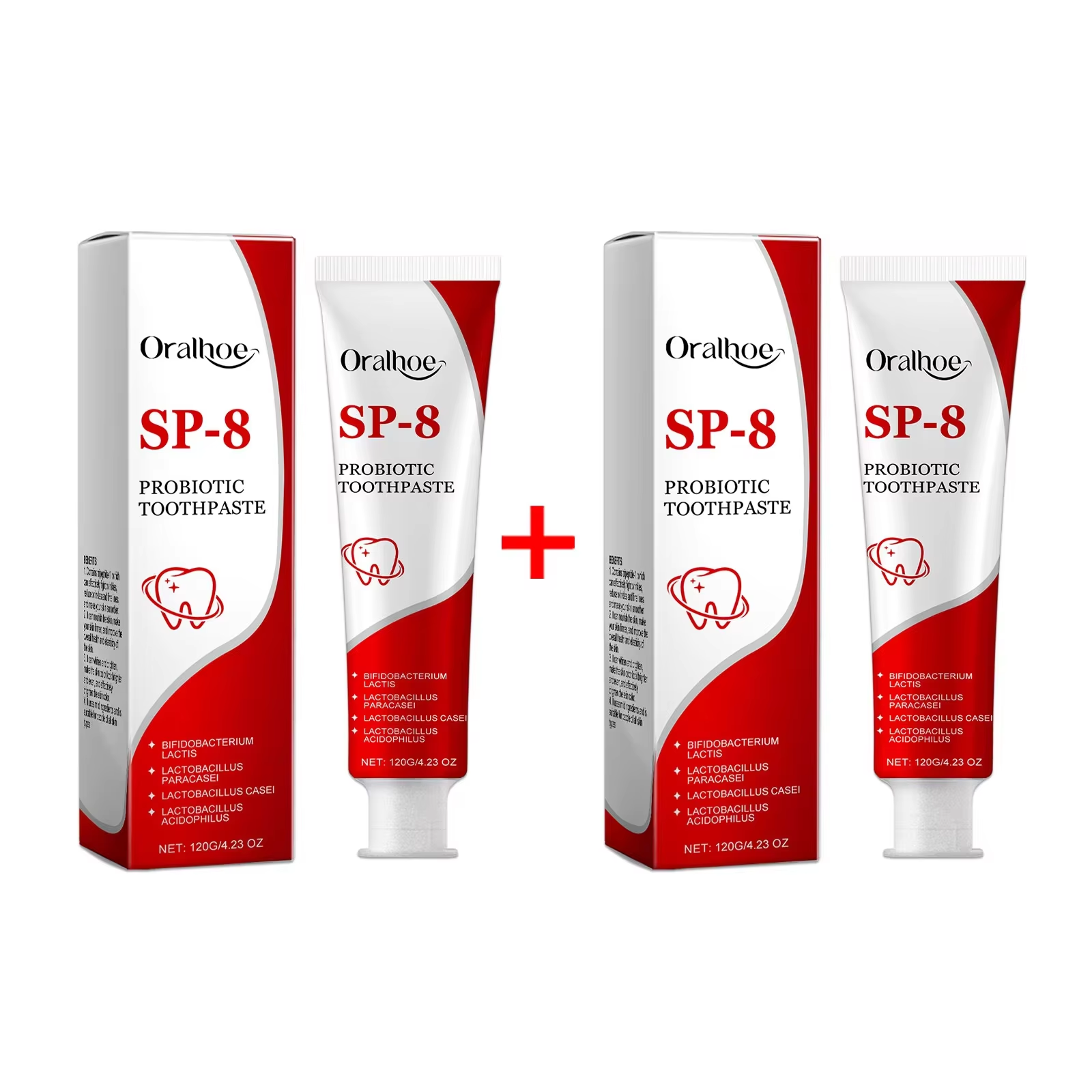 Teeth Whitening Toothpaste - Sp-8 Probiotic Toothpaste Brightening Mint Fresh