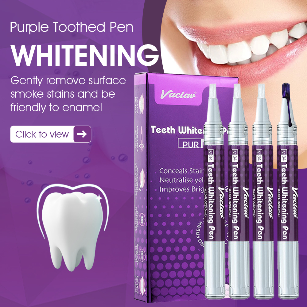 Teeth Whitening Paste - Vaclav V34 Purple teeth whitening gel