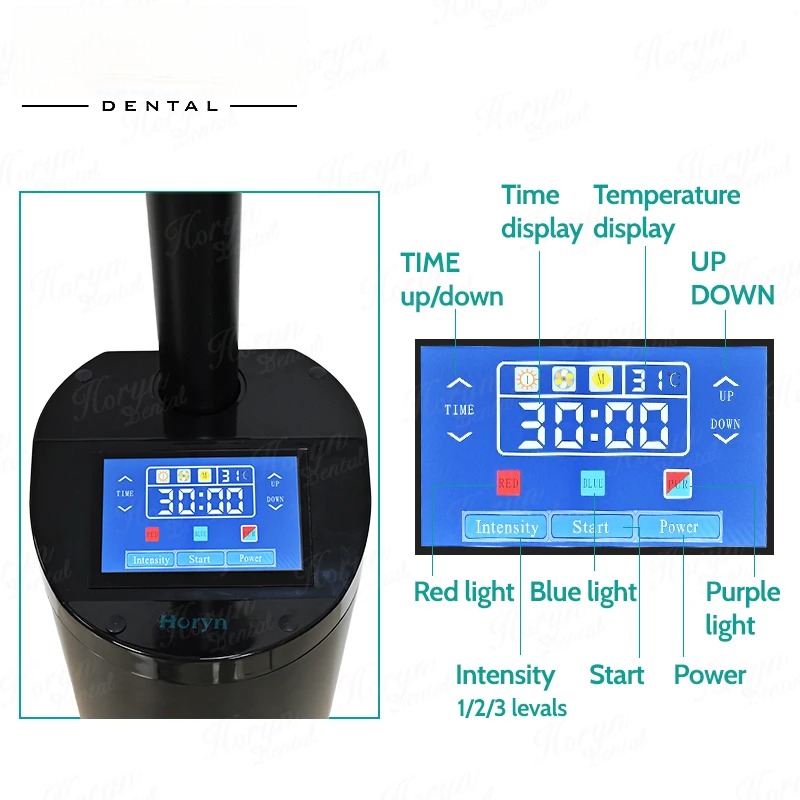 80W Lift Type Dental Cold Ligh - مراجعة Teeth Whitening With Blue Light وسعره