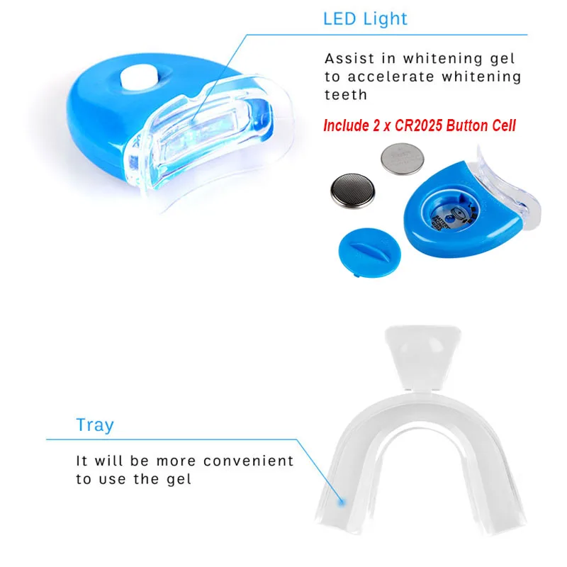 Home Use Dental Teeth Whitenin - مراجعة Teeth Whitening Bleaching Kit وسعره