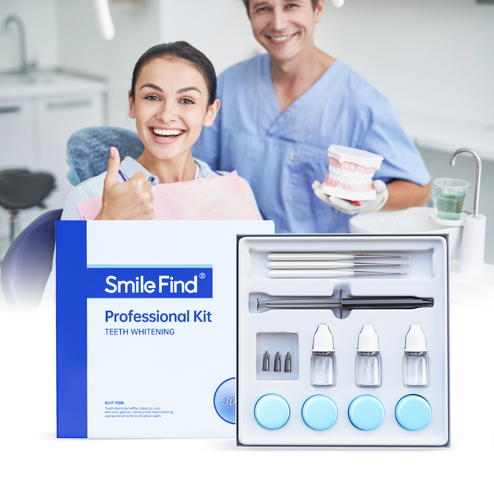 Teeth Whitening kit Profession - مراجعة Teeth Whitening Bleaching Kit وسعره