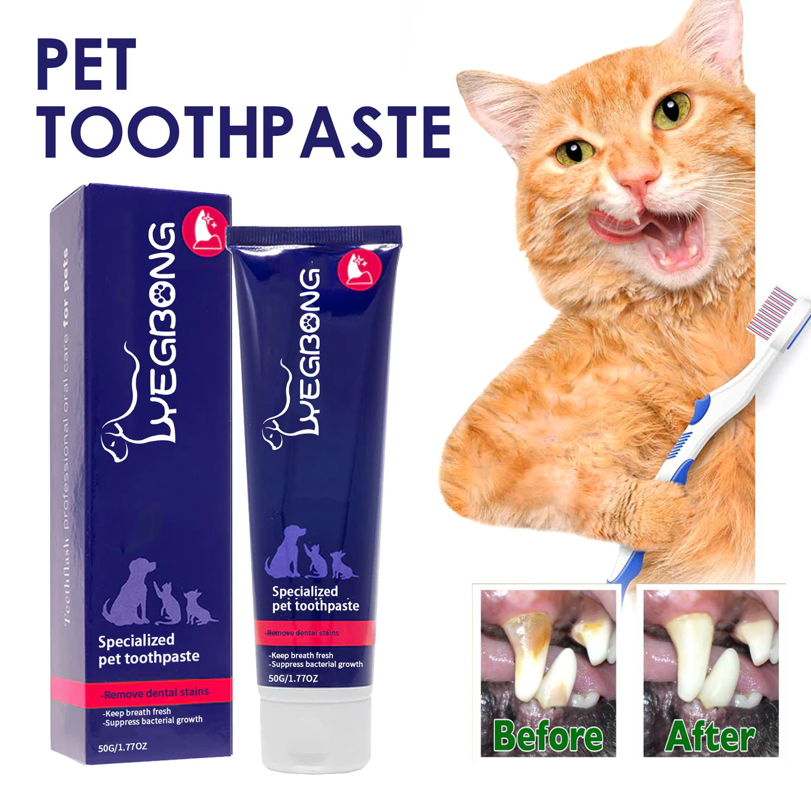Pet Toothpaste Reduce Tartar R - مراجعة Teeth Whitening Toothpaste وسعره