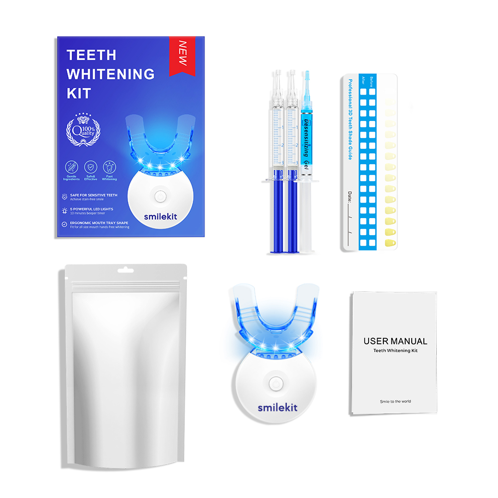 Teeth Whitening Kit - 5X LED L - مراجعة Teeth Whitening Paste وسعره