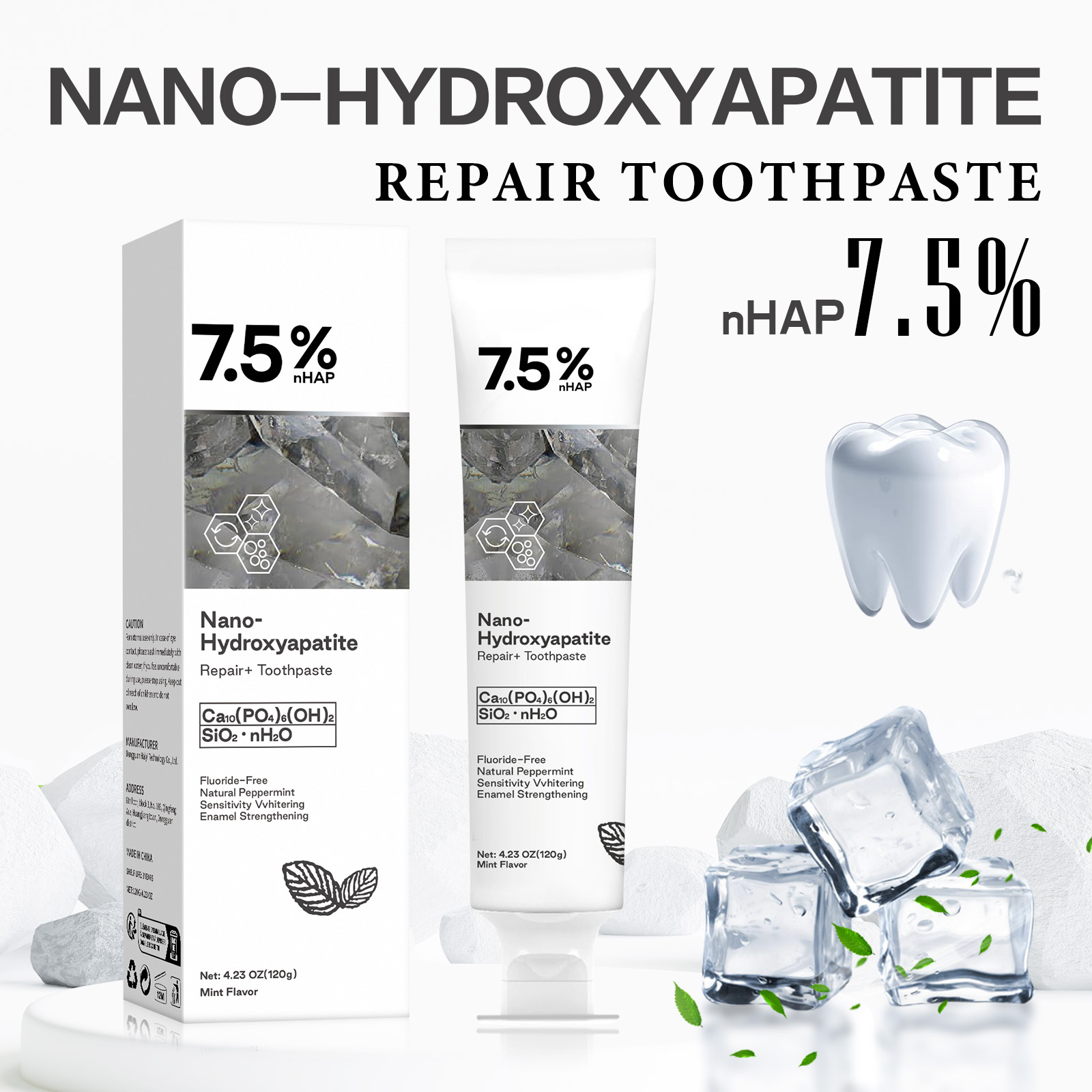 Nano Hydroxyapatite Toothpaste - مراجعة Teeth Whitening Toothpaste وسعره