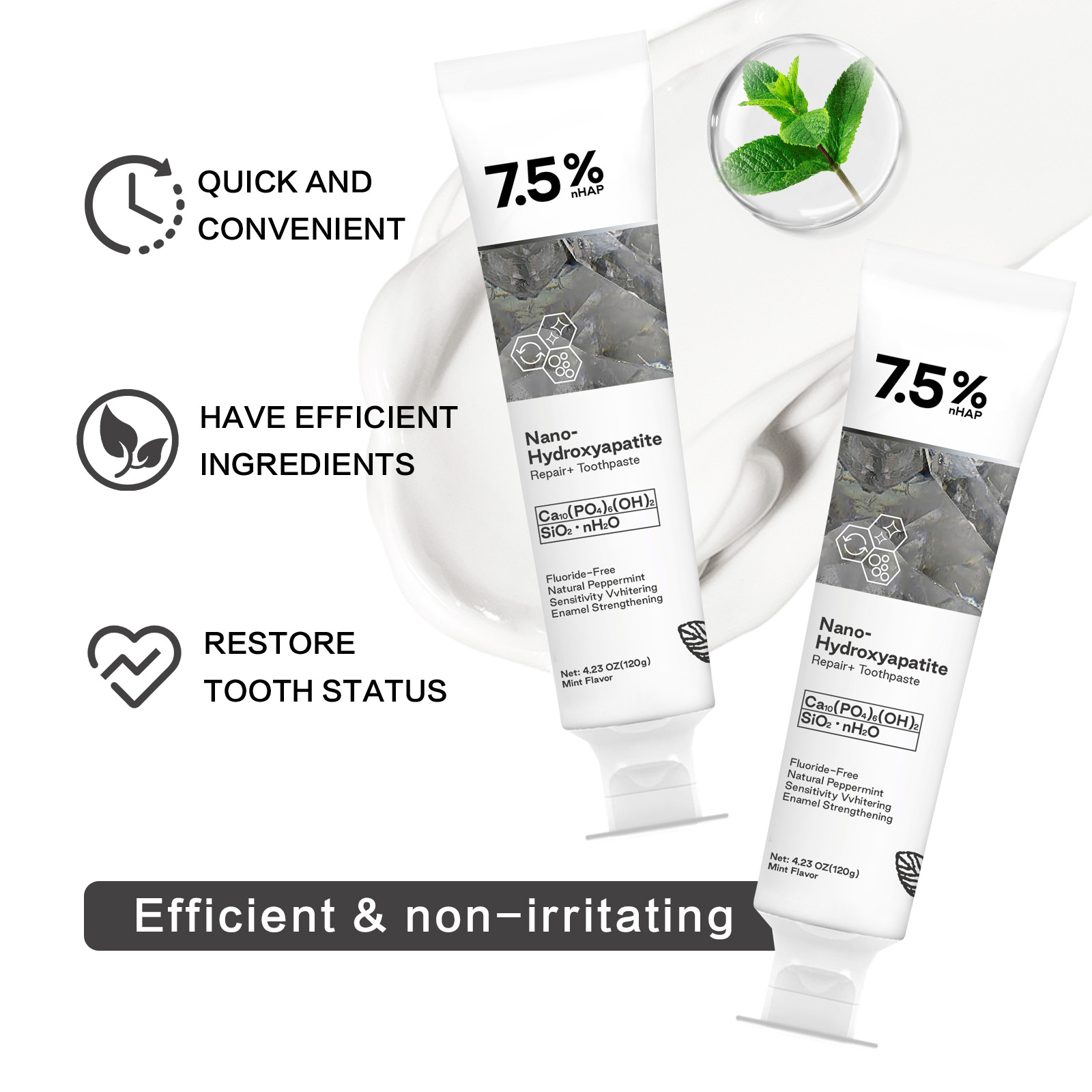Nano Hydroxyapatite Toothpaste - مراجعة Teeth Whitening Toothpaste وسعره