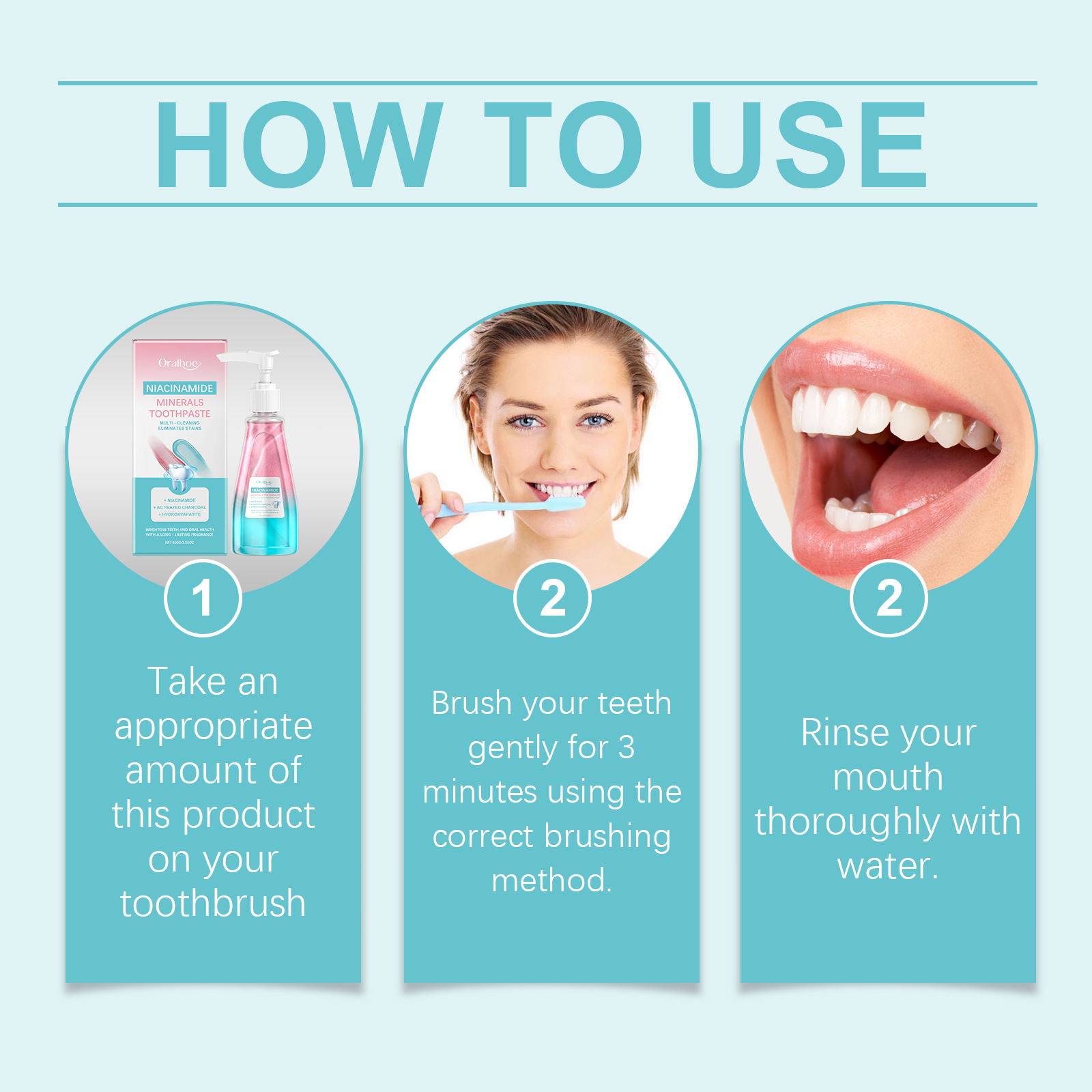 Oralhoe Niacinamide Press Pump - مراجعة Teeth Whitening Paste وسعره