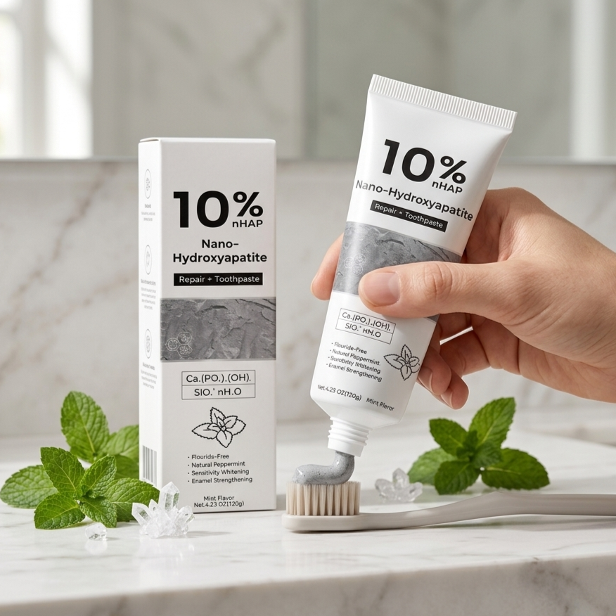 Nano-Hydroxyapatite Toothpaste - مراجعة Teeth Whitening Toothpaste وسعره