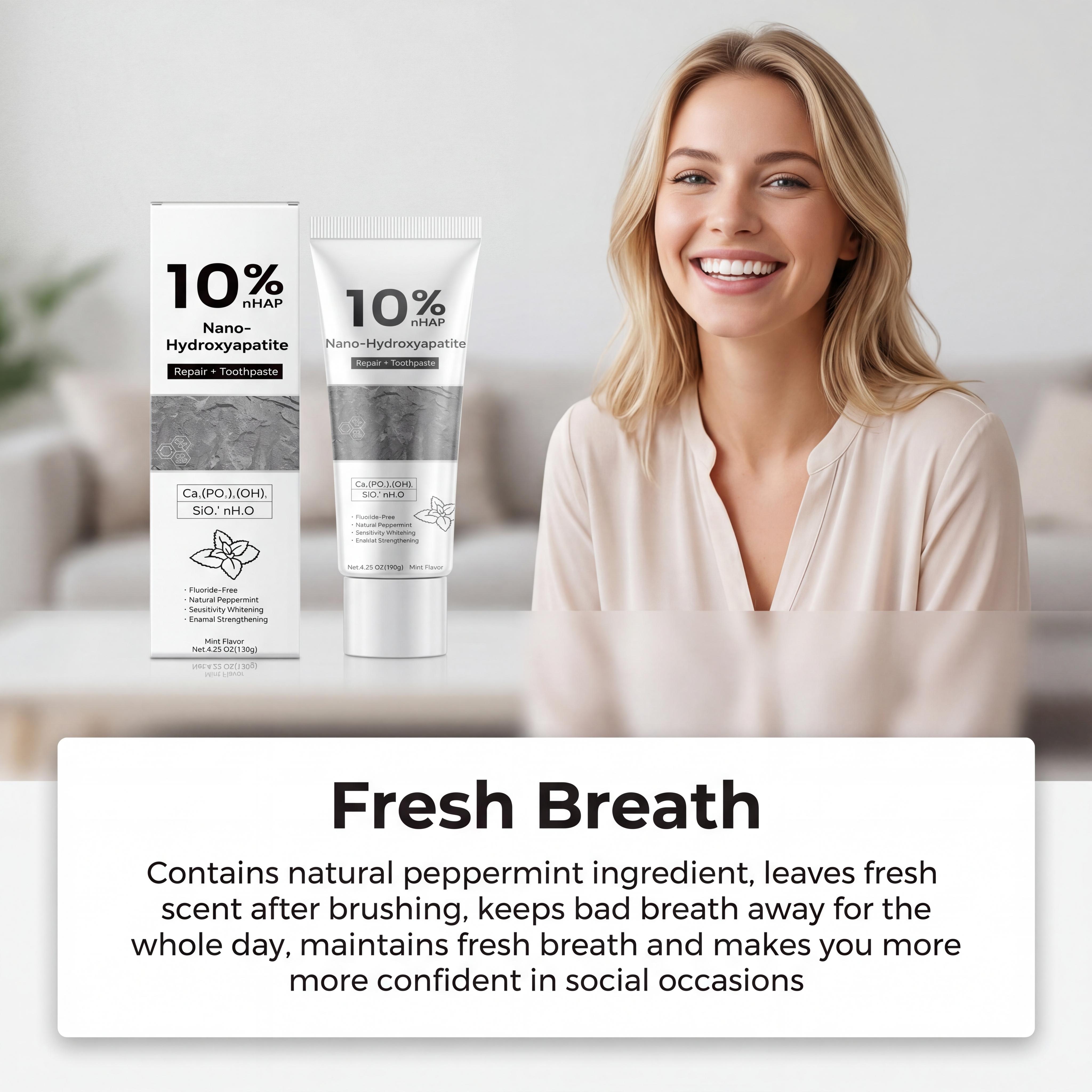 Nano-Hydroxyapatite Toothpaste - مراجعة Teeth Whitening Toothpaste وسعره