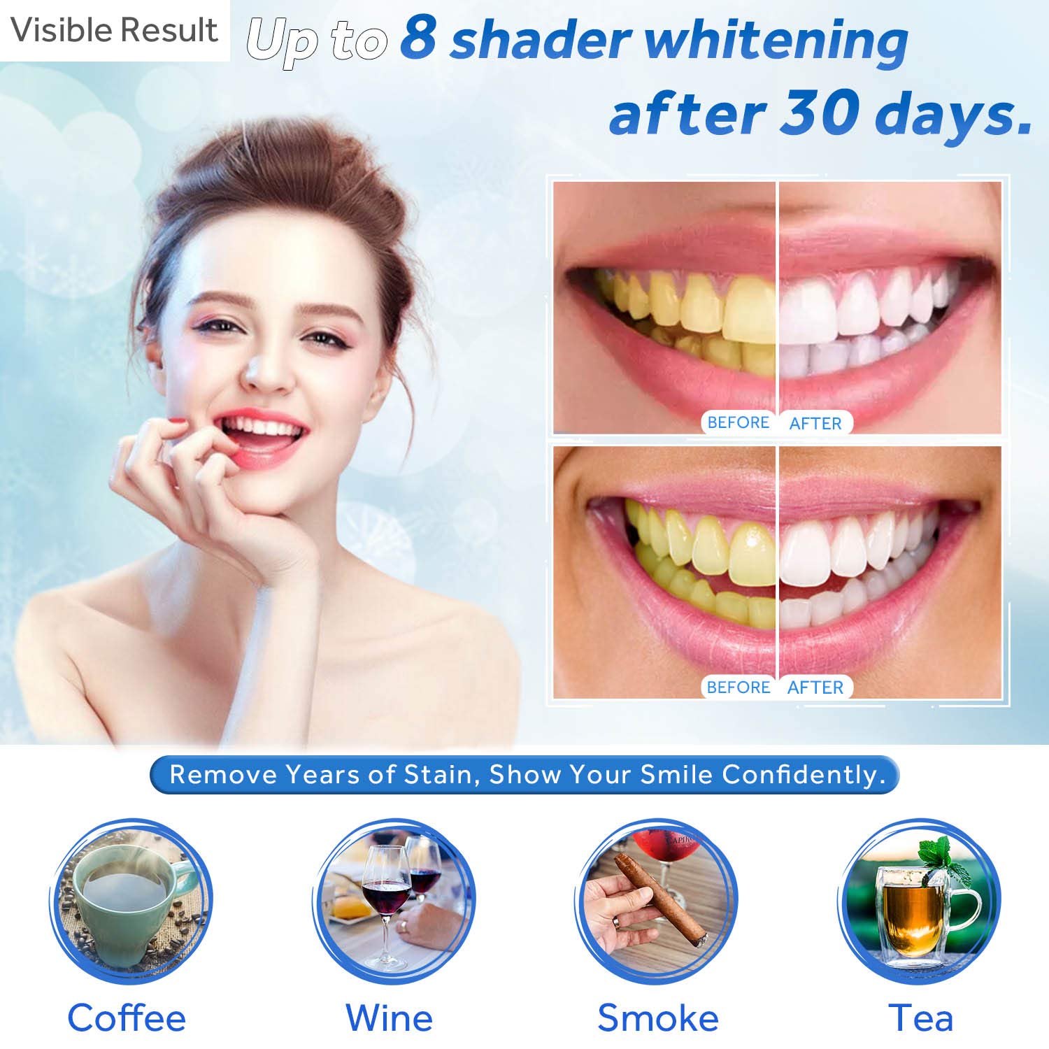 Teeth Whitening Gel Refill Syr - مراجعة Teeth Whitening Paste وسعره