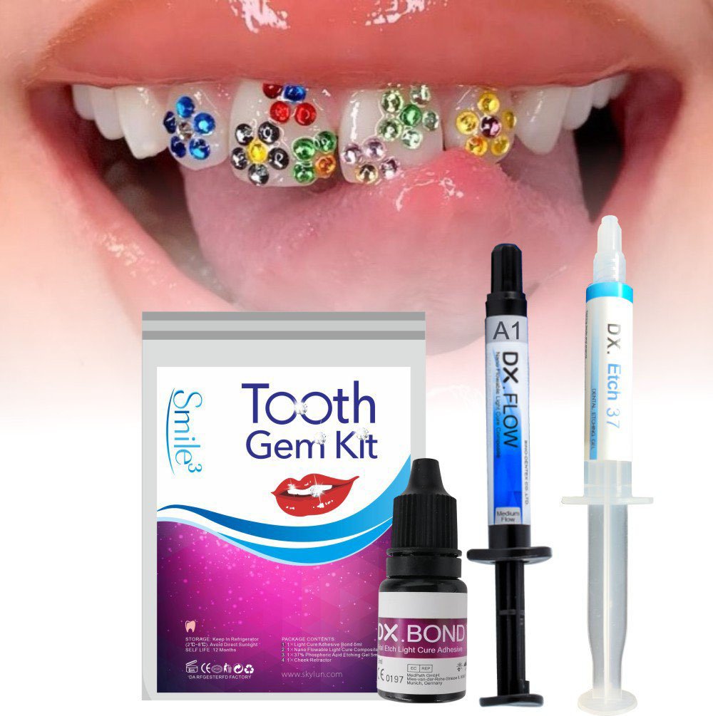 HOT Tooth Gem Kit Teeth Decora - مراجعة Teeth Whitening Paste وسعره