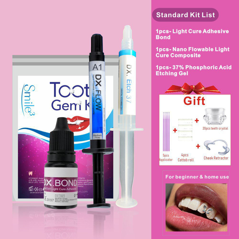 HOT Tooth Gem Kit Teeth Decora - مراجعة Teeth Whitening Paste وسعره