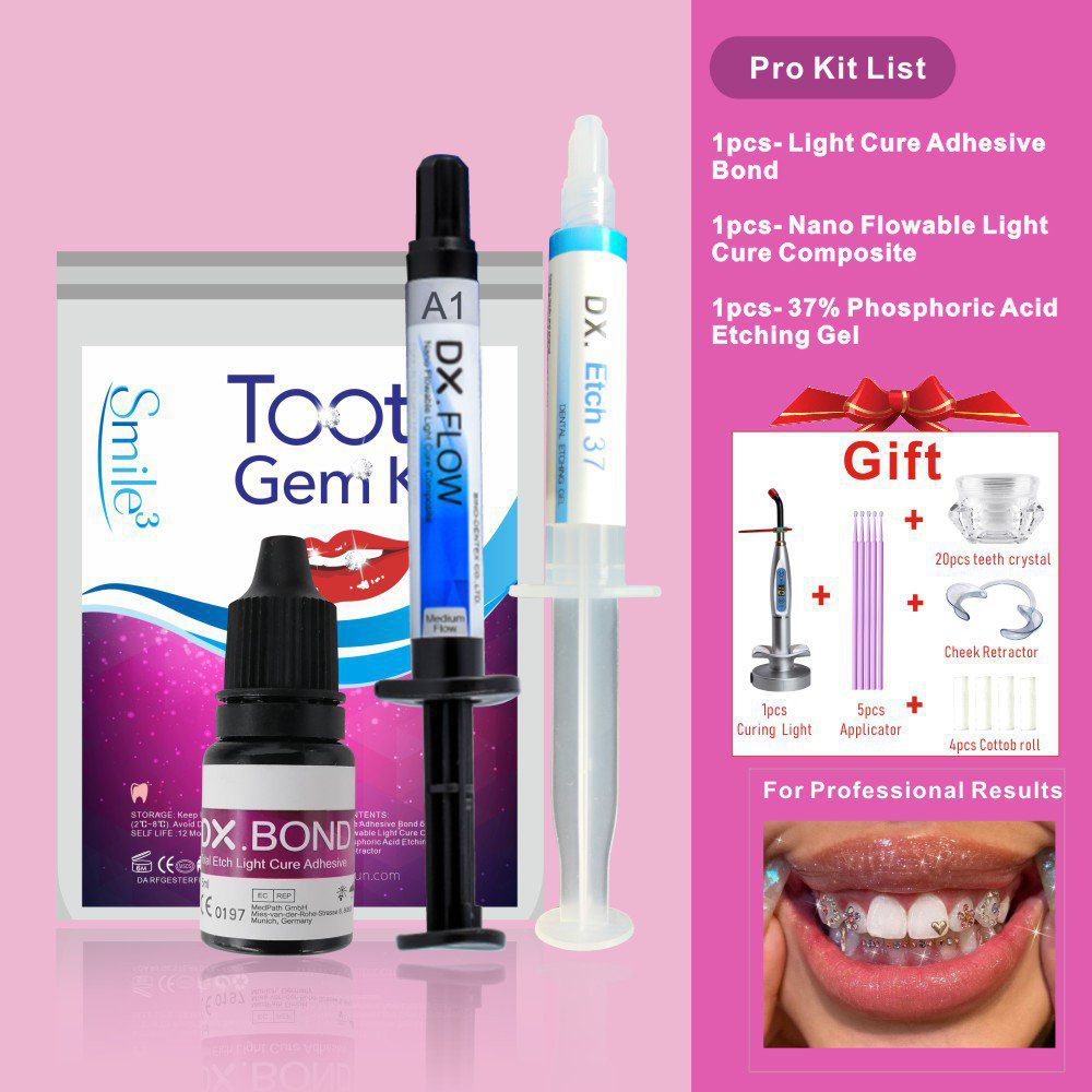 HOT Tooth Gem Kit Teeth Decora - مراجعة Teeth Whitening Paste وسعره