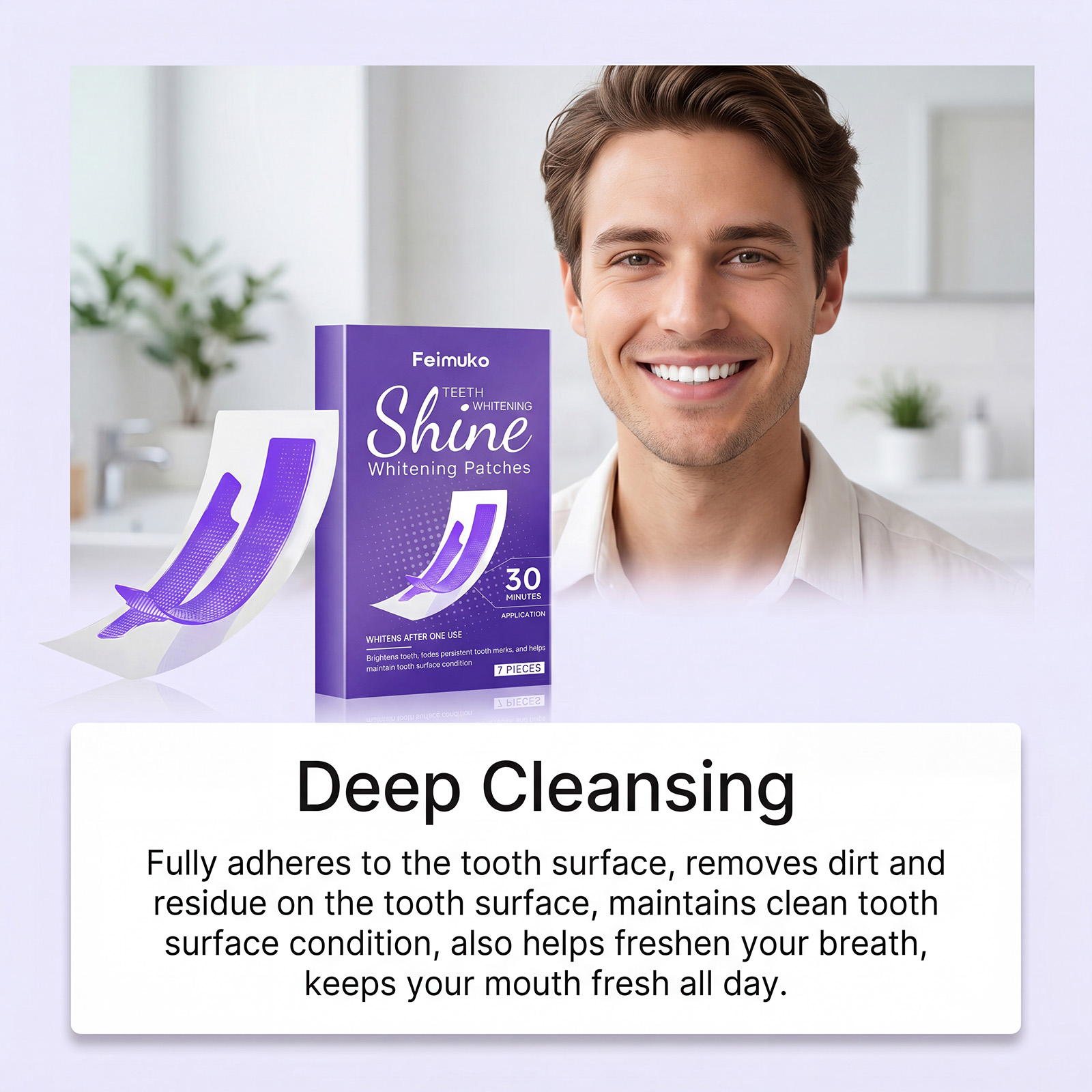 30Mins Teeth Whitening Strips  - مراجعة Teeth Whitening Toothpaste وسعره