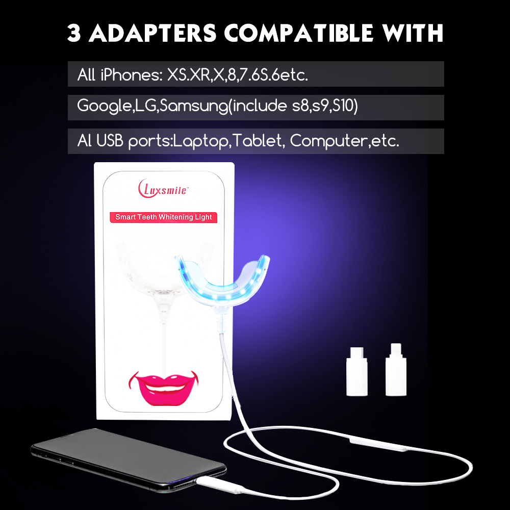 Luxsmile Smart LED Teeth White - مراجعة Teeth Whitening With Blue Light وسعره