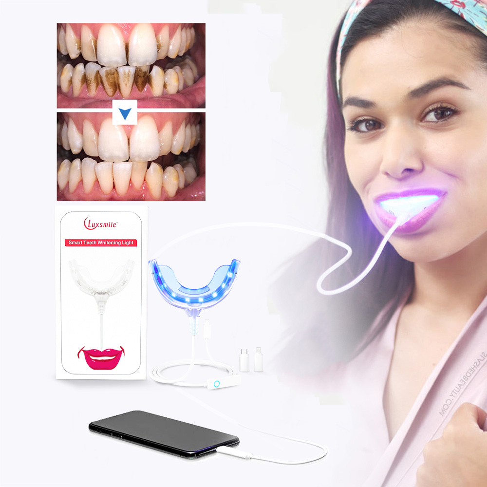 Luxsmile Smart LED Teeth White - مراجعة Teeth Whitening With Blue Light وسعره
