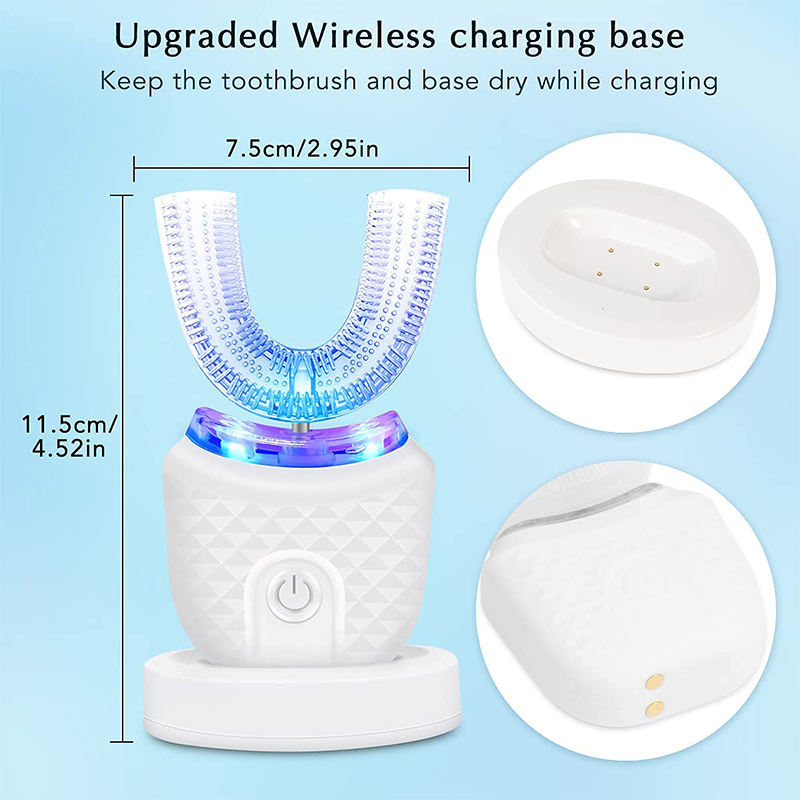 Dental Care U shape electric t - مراجعة Teeth Whitening Uv وسعره