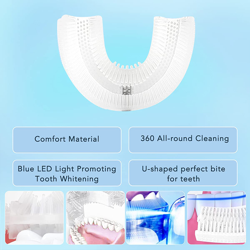 Dental Care U shape electric t - مراجعة Teeth Whitening Uv وسعره