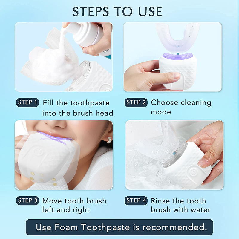 Professinal Portable 360 Degre - مراجعة Teeth Whitening Uv وسعره
