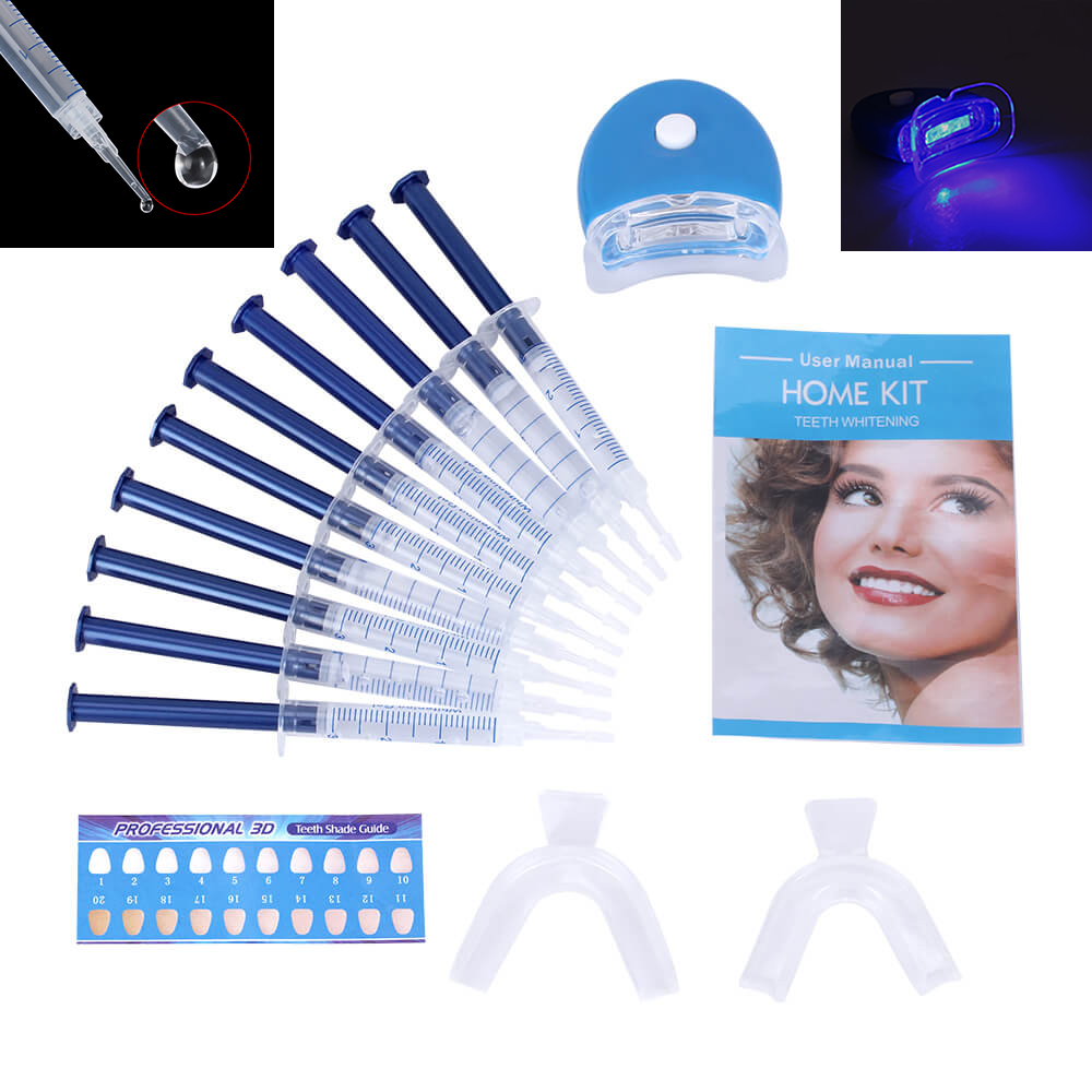 1 set Teeth Whitening 44% Pero - مراجعة Teeth Whitening Bleaching Kit وسعره
