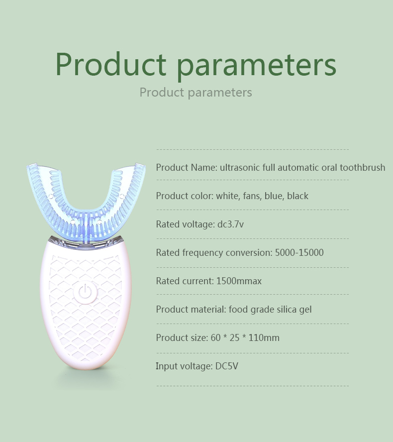 Intelligent U-Type Toothbrush  - مراجعة Teeth Whitening Uv وسعره