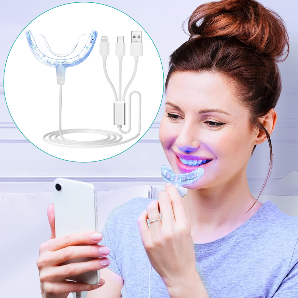 Teeth Whitening Accelerator Li - مراجعة Teeth Whitening With Blue Light وسعره