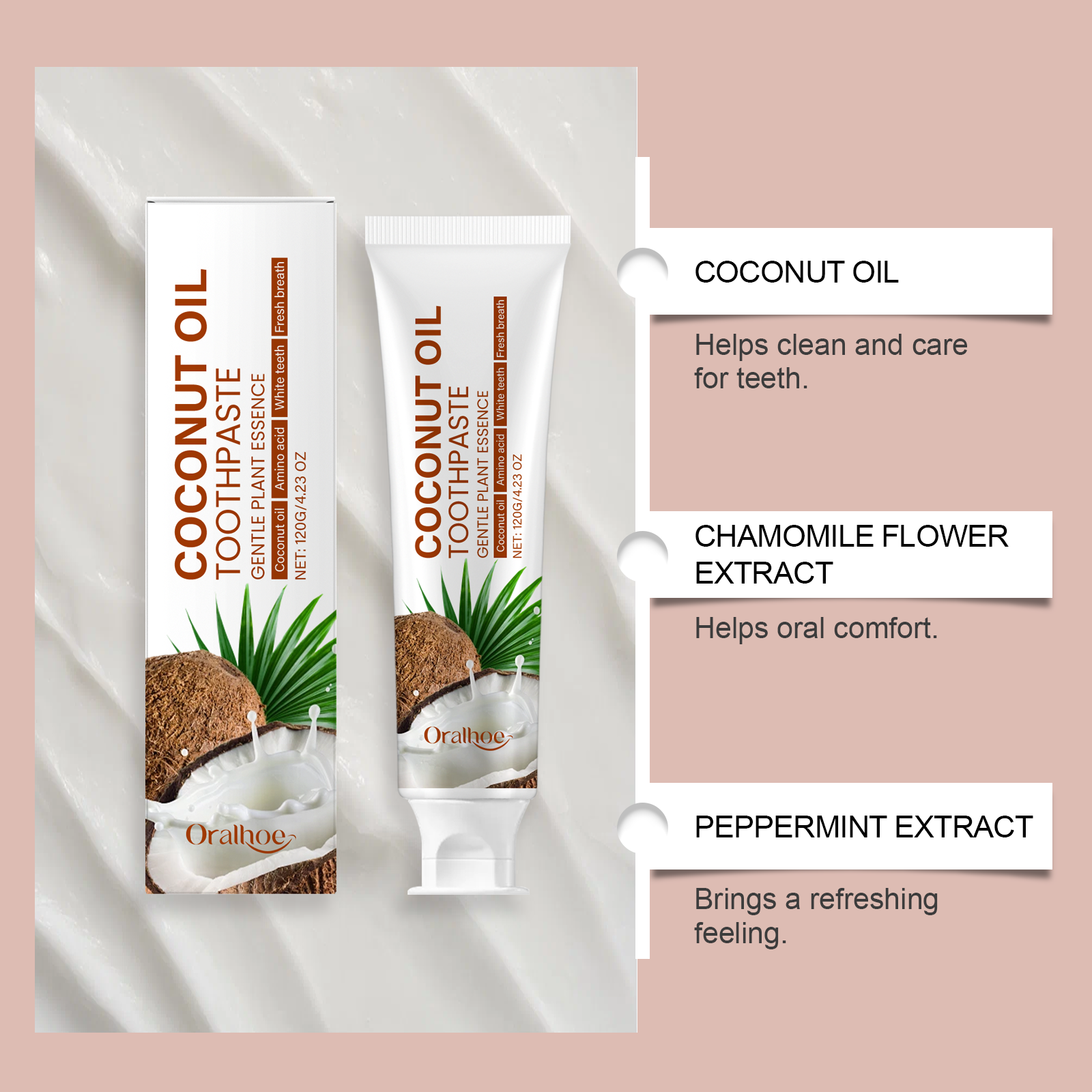 Coconut Oil Toothpaste Teeth W - مراجعة Teeth Whitening Toothpaste وسعره