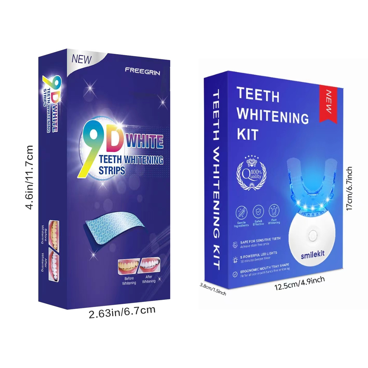 Teeth Whitening Kit - 5X LED L - مراجعة Teeth Whitening Paste وسعره
