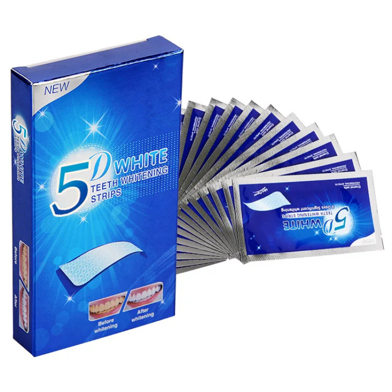 1-12pcs 5D Whitening Teeth Sti - مراجعة Teeth Whitening Near Me وسعره