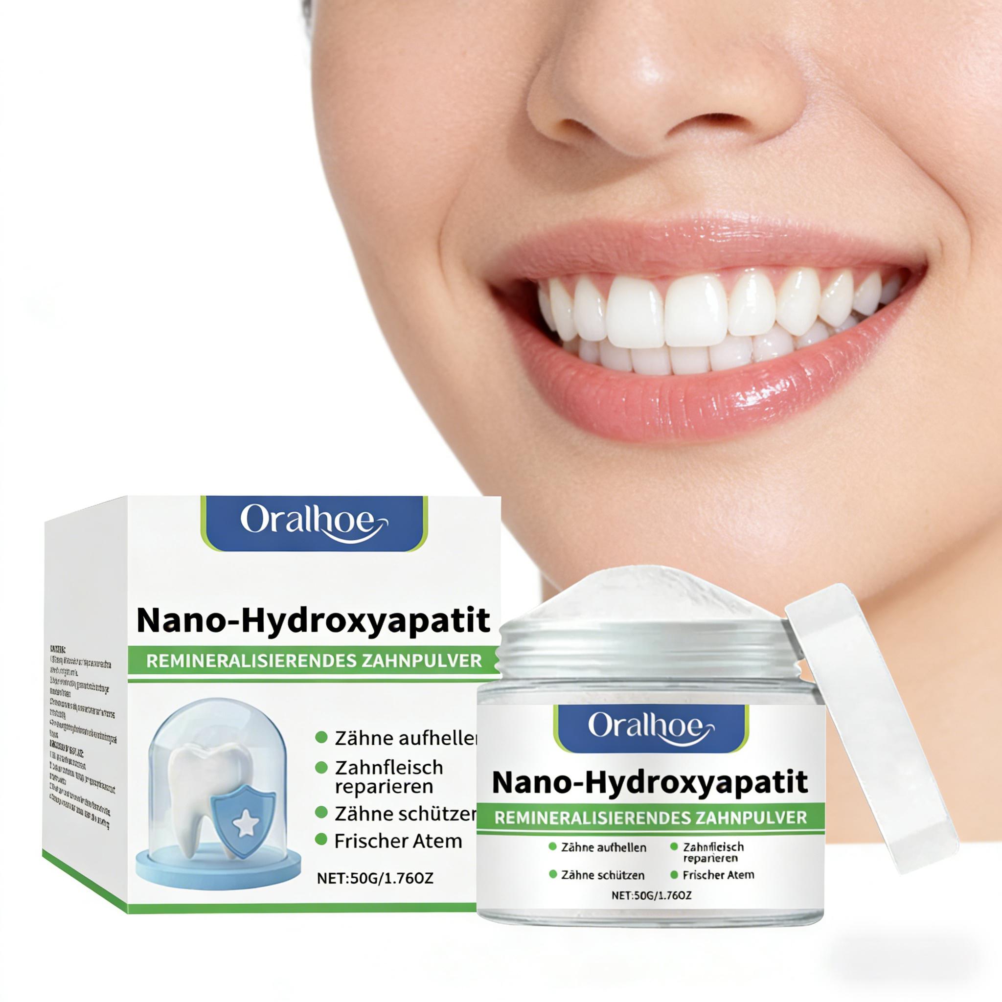 Oralhoe Whitening Tooth Powder - مراجعة Teeth Whitening Near Me وسعره