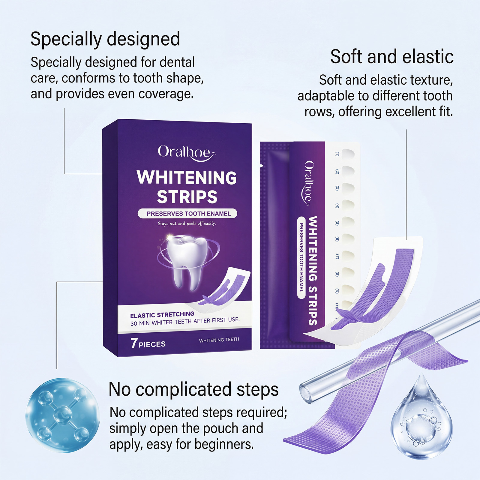 ORALHOE Safe Teeth Whitening S - مراجعة Teeth Whitening Bleaching Kit وسعره