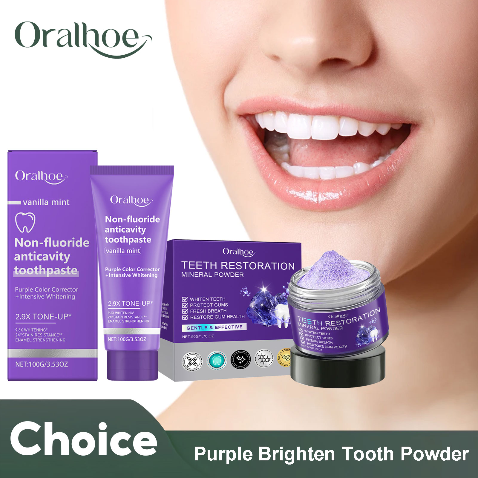 Teeth Restoration Mineral Powd - مراجعة Teeth Whitening Paste وسعره