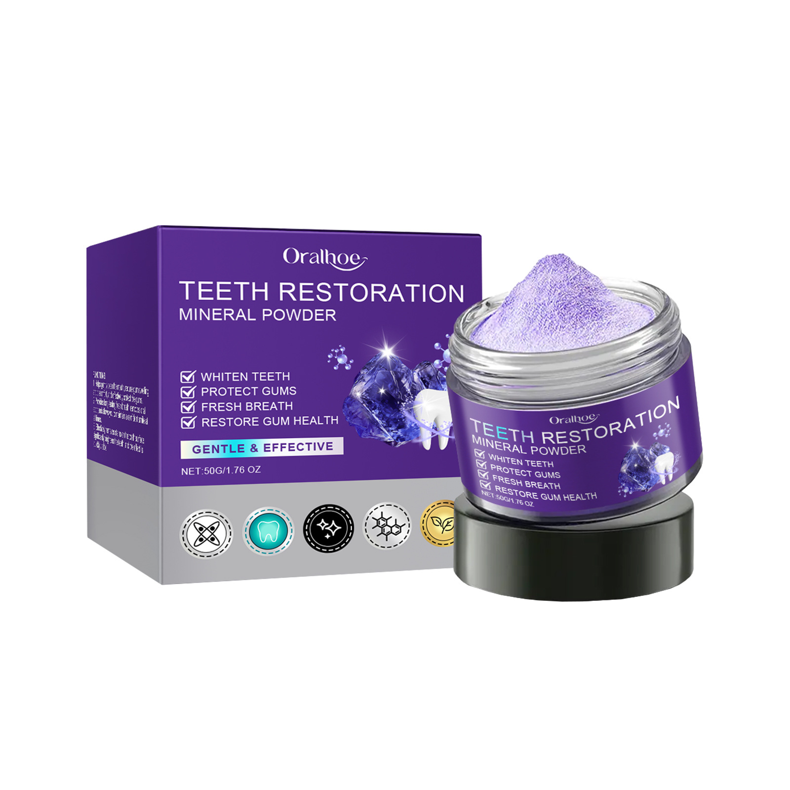 Teeth Restoration Mineral Powd - مراجعة Teeth Whitening Paste وسعره