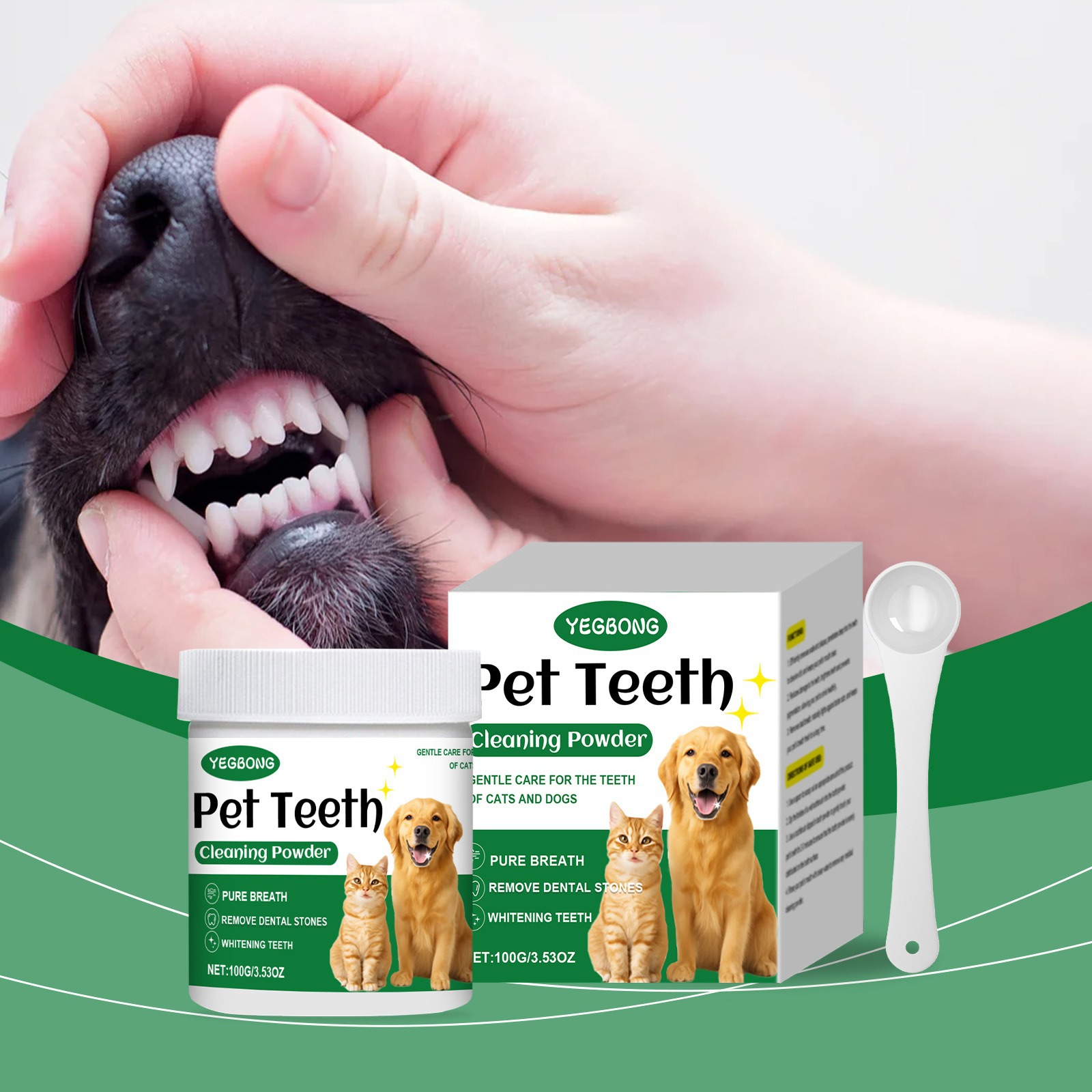 Pet Teeth Cleaning Powder Redu - مراجعة Teeth Whitening Near Me وسعره