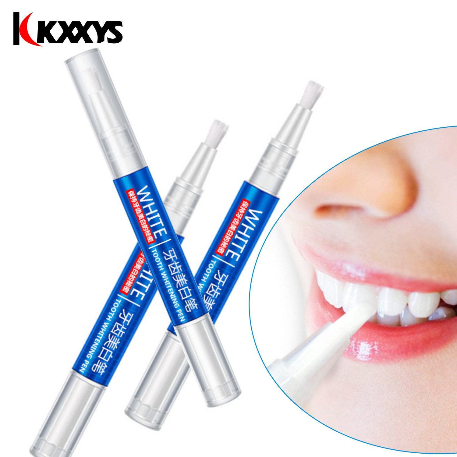 2pcs*3ml Popular White Teeth W - مراجعة Teeth Whitening Bleaching Kit وسعره