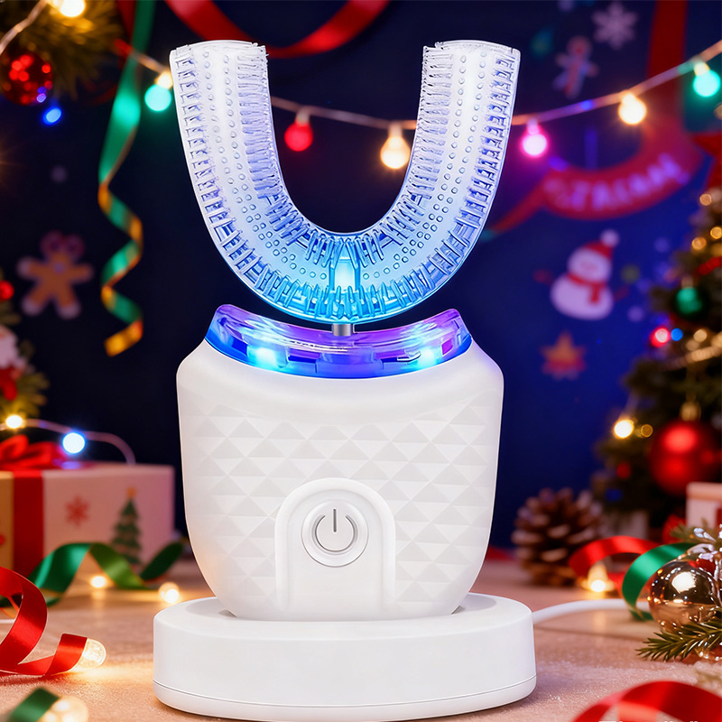 Portable U-shaped electric too - مراجعة Teeth Whitening Uv وسعره