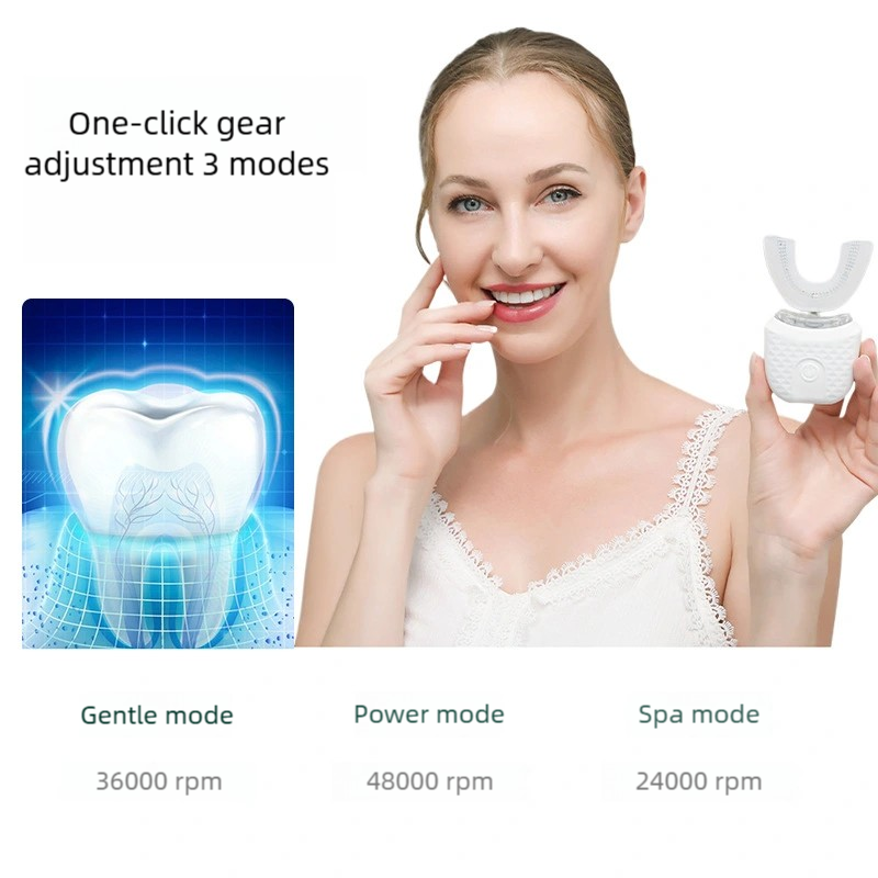 Portable U-shaped electric too - مراجعة Teeth Whitening Uv وسعره