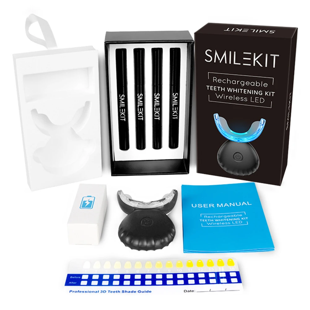Dental Teeth Whitening Kit Min - مراجعة Teeth Whitening Paste وسعره