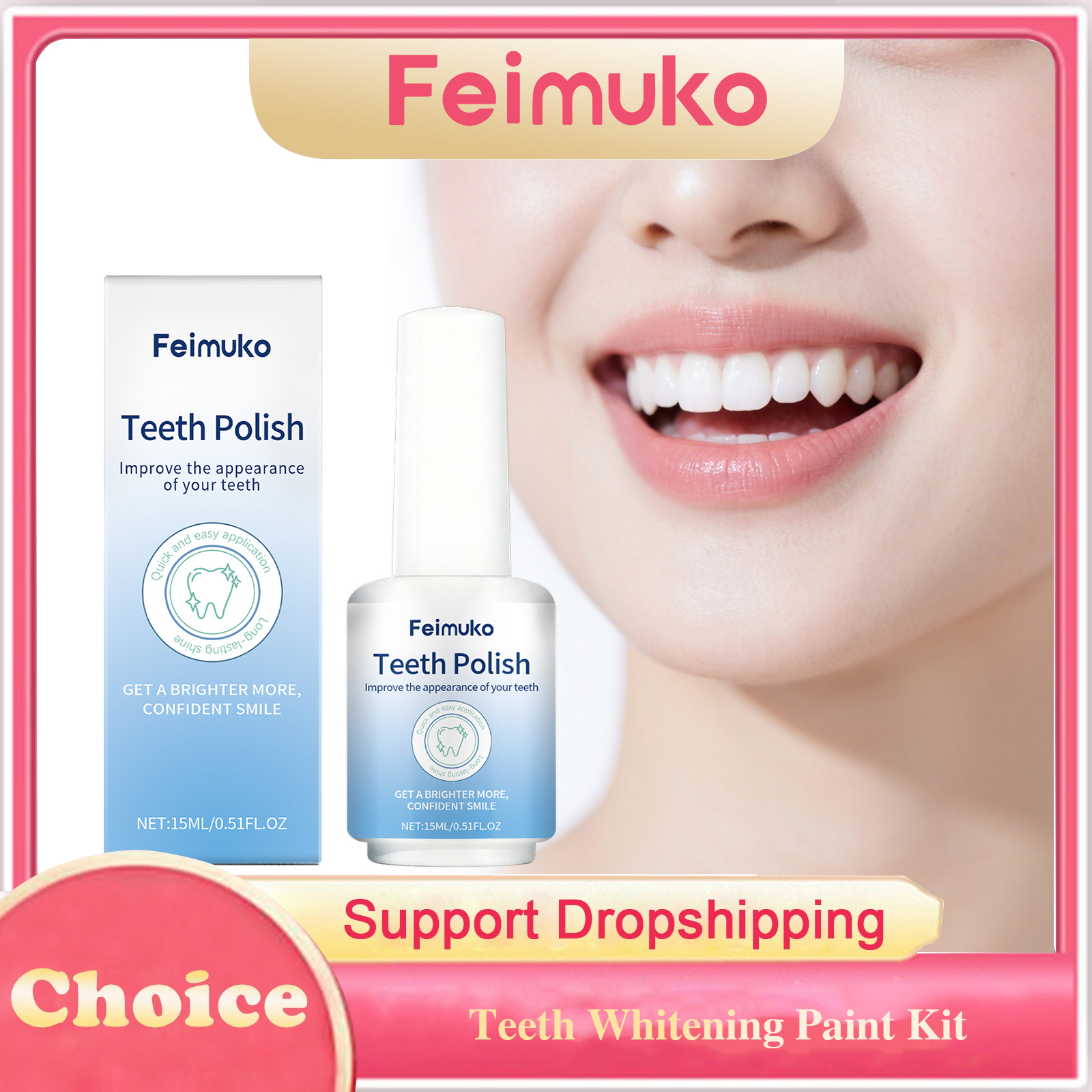 Teeth Whitening Paint Kit Remo - مراجعة Teeth Whitening Bleaching Kit وسعره