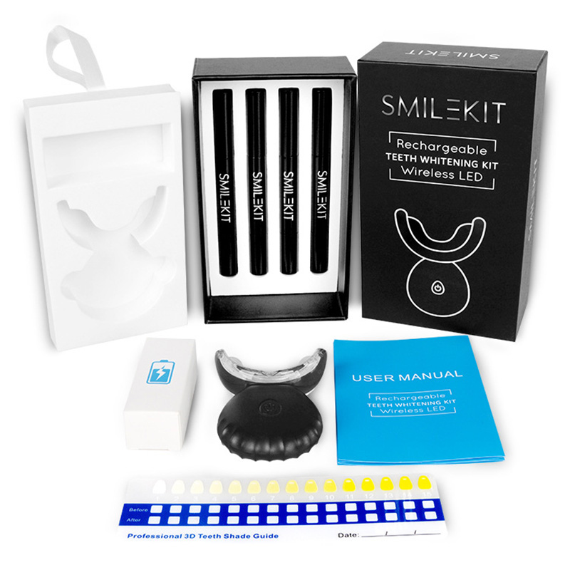 New Electric Teeth Whitening L - مراجعة Teeth Whitening Bleaching Kit وسعره
