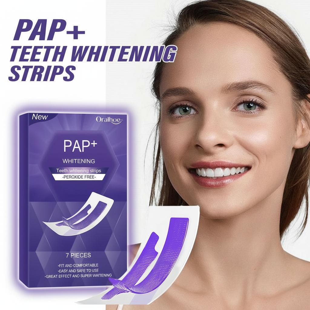 Purple Teeth Whitening Strips  - مراجعة Teeth Whitening Toothpaste وسعره