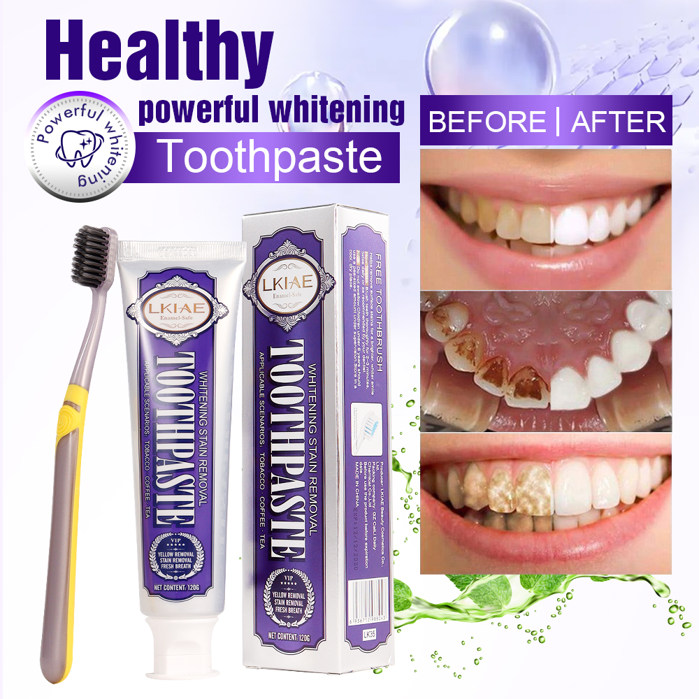 LKIAE White Teeth Whitening To - مراجعة Teeth Whitening Toothpaste وسعره