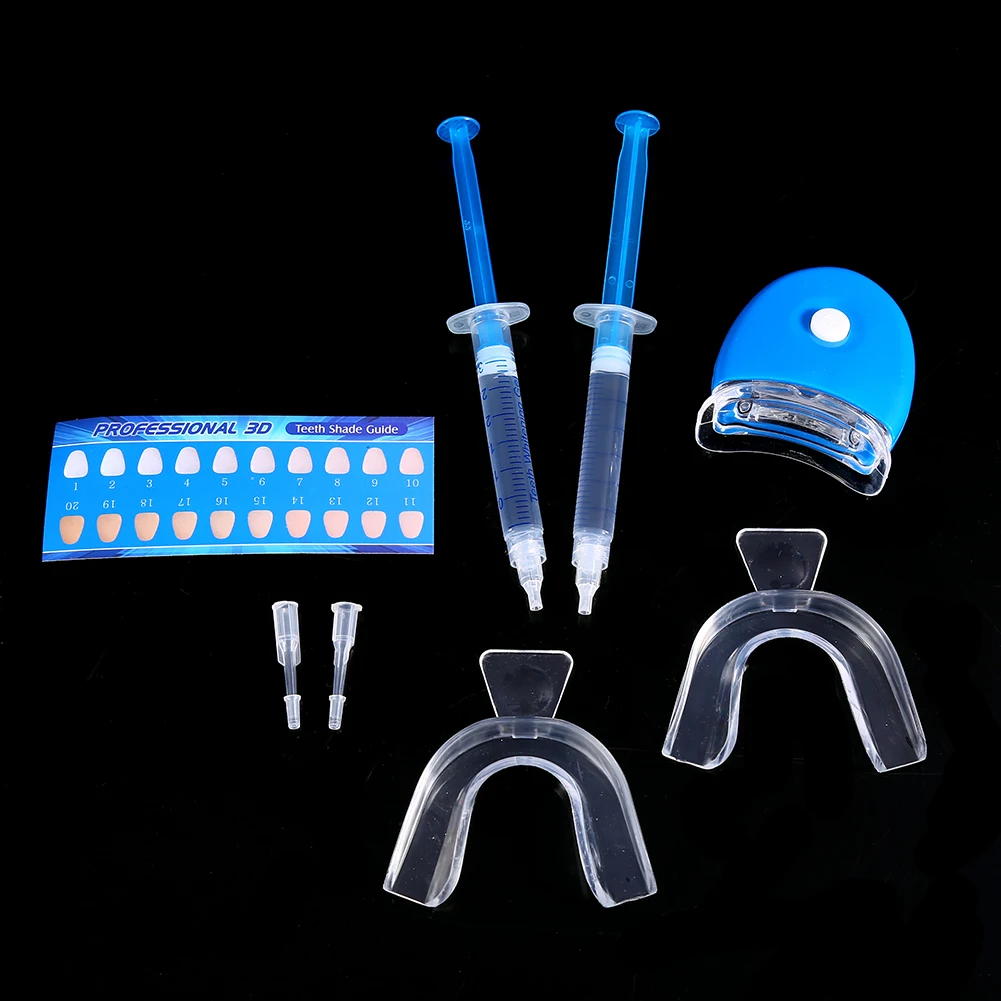 6 pcs Home Use Dental Whitenin - مراجعة Teeth Whitening Bleaching Kit وسعره