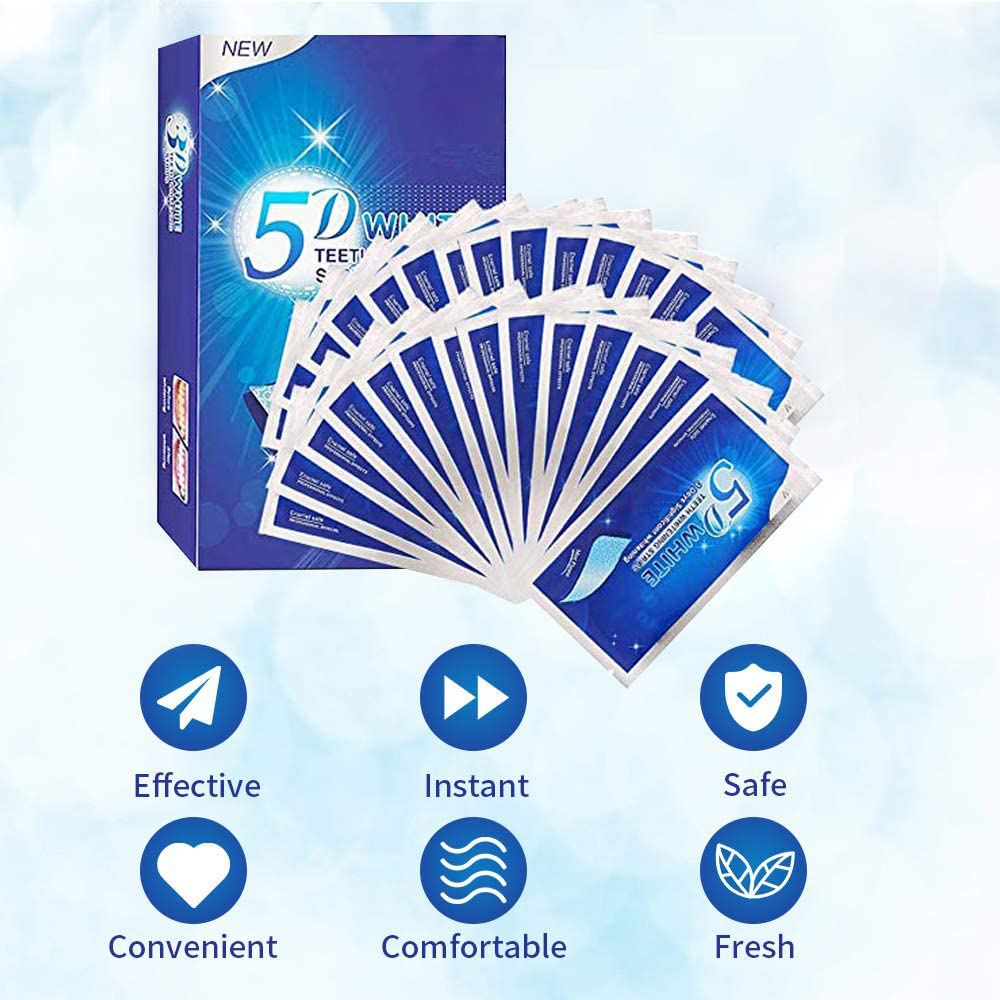 5D White Teeth Whitening Strip - مراجعة Teeth Whitening Paste وسعره