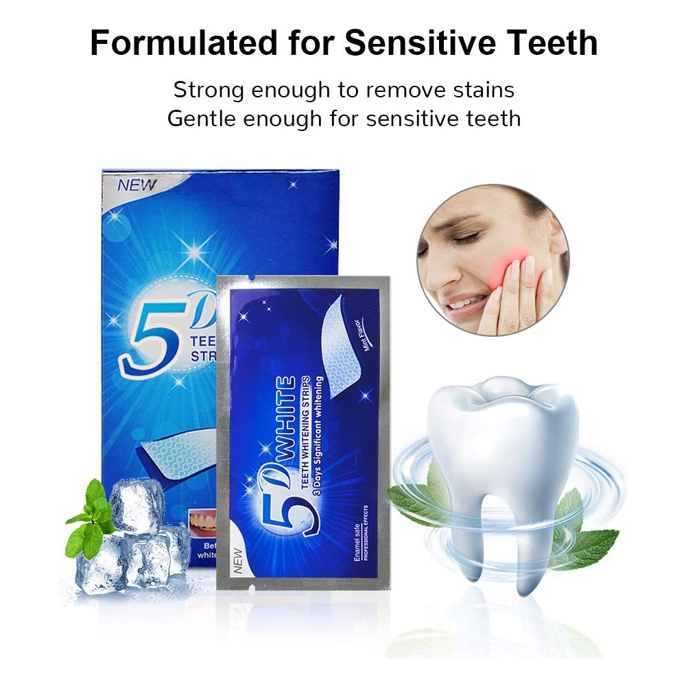 5D White Teeth Whitening Strip - مراجعة Teeth Whitening Paste وسعره
