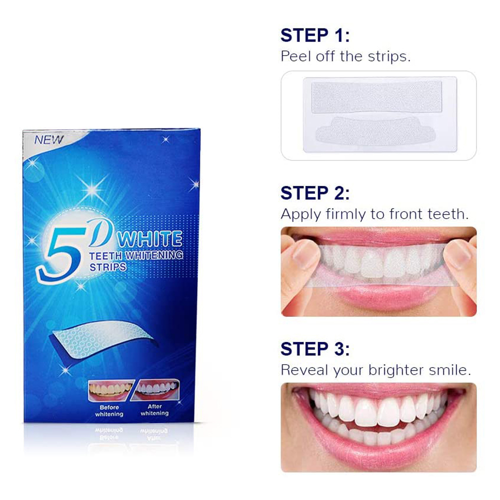 5D White Teeth Whitening Strip - مراجعة Teeth Whitening Paste وسعره