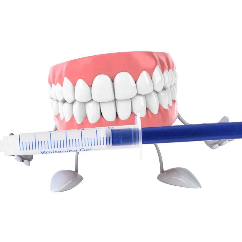 20 pcs/lot Teeth Whitening gel - مراجعة Teeth Whitening Bleaching Kit وسعره